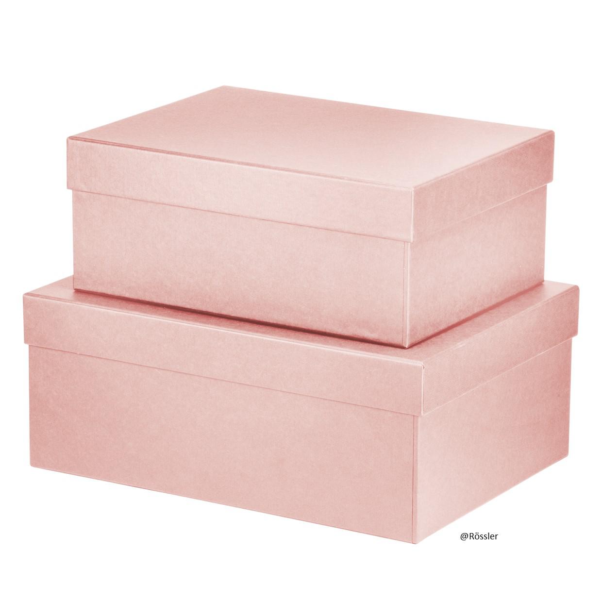 Geschenkschachteln 2er Set Powder